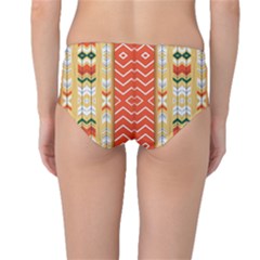 Mid-Waist Bikini Bottoms 