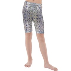 Kids  Mid Length Swim Shorts 