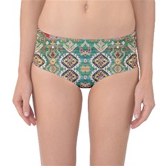 Mid-Waist Bikini Bottoms 