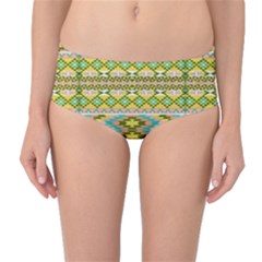 Mid-Waist Bikini Bottoms 