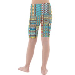 Kids  Mid Length Swim Shorts 