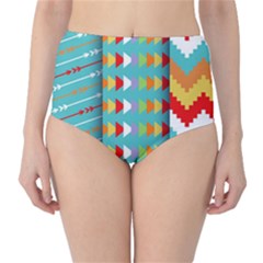 Classic High-Waist Bikini Bottoms 