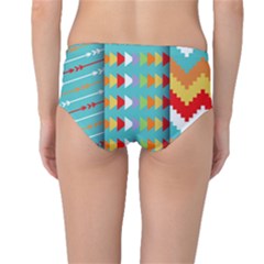 Mid-Waist Bikini Bottoms 