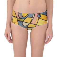 Mid-Waist Bikini Bottoms 