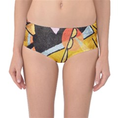 Mid-Waist Bikini Bottoms 