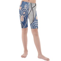 Kids  Mid Length Swim Shorts 