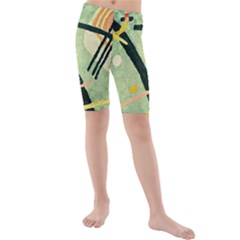 Kids  Mid Length Swim Shorts 