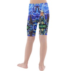 Kids  Mid Length Swim Shorts 