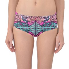 Mid-Waist Bikini Bottoms 