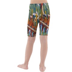 Kids  Mid Length Swim Shorts 