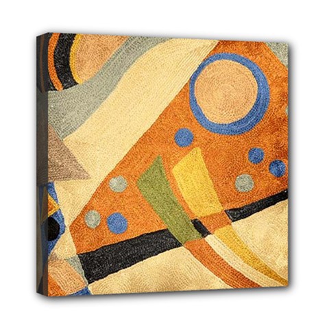 Abstract Modern Orange Hue Geometric Art from ArtsNow.com