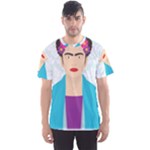 Frida Kahlo Men s Sport Mesh Tee