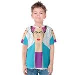 Frida Kahlo Kid s Cotton Tee