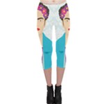 Frida Kahlo Capri Leggings 