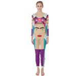 Frida Kahlo Long Sleeve Catsuit