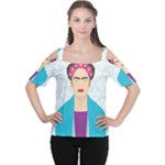 Frida Kahlo Women s Cutout Shoulder Tee