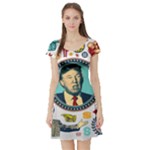 Donald Trump Short Sleeve Skater Dress