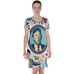 Donald Trump Short Sleeve Nightdress