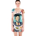 Donald Trump Short Sleeve Bodycon Dress