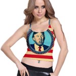 Donald Trump For President Spaghetti Strap Bra Top