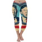 Donald Trump For President Capri Winter Leggings 