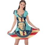 Donald Trump For President Cap Sleeve Dress