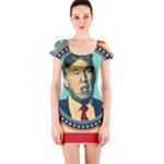 Donald Trump For President Short Sleeve Bodycon Dress