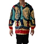 Donald Trump For President Hooded Wind Breaker (Kids)