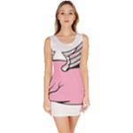 Flying Pig Bodycon Dress