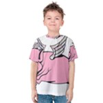 Flying Pig Kid s Cotton Tee