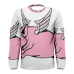 Flying Pig Men s Long Sleeve T-shirt