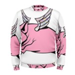 Flying Pig Men s Sweatshirt