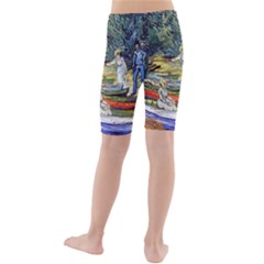 Kids  Mid Length Swim Shorts 