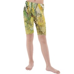 Kids  Mid Length Swim Shorts 