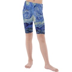 Kids  Mid Length Swim Shorts 