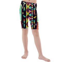 Kids  Mid Length Swim Shorts 