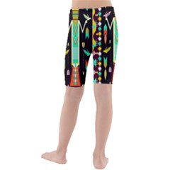 Kids  Mid Length Swim Shorts 