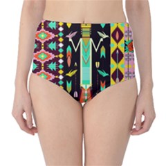 Classic High-Waist Bikini Bottoms 