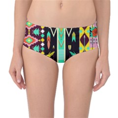 Mid-Waist Bikini Bottoms 