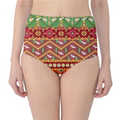 Classic High-Waist Bikini Bottoms 