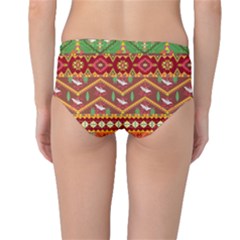 Mid-Waist Bikini Bottoms 