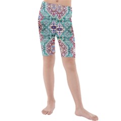 Kids  Mid Length Swim Shorts 