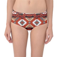 Mid-Waist Bikini Bottoms 