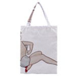 blonde Pinup Classic Tote Bag