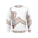 blonde Pinup Kid s Sweatshirt