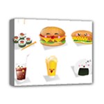 Kawaii Food Deluxe Canvas 14  x 11  (Stretched)