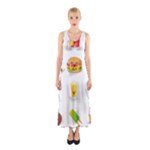 Kawaii Food Full Print Maxi Dress