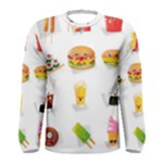 Kawaii Food Men s Long Sleeve T-shirt