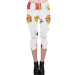 Kawaii Food Capri Leggings 