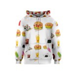 Kawaii Food Kids Zipper Hoodie